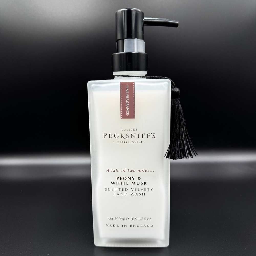 Pecksniff's Peony & White Musk Moisturizing Hand Wash – 16.9 fl oz - BRAND NEW!!